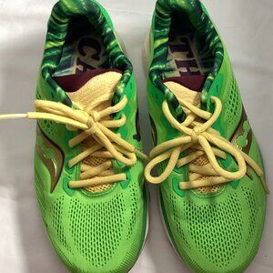 Saucony Ride 14 Green Bean Casserole Running Shoes Women's Size 7
